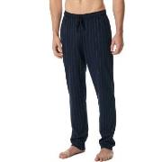 Schiesser Mix and Relax Cotton Long Pants Marine bomull 3XL Herre