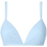 Calvin Klein BH CK One Lace Triangle Bra Lysblå Large Dame