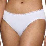 Triumph Truser Feel Of Cotton Tai Hvit bomull 38 Dame