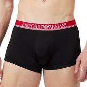 Emporio Armani Microfiber Trunk Svart polyamid Small Herre