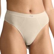 Sloggi Truser Ever Ease String Beige bomull X-Large Dame