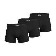 BOSS 3P ONE Boxer Brief Svart bomull Small Herre