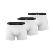 BOSS 3P ONE Boxer Brief Hvit bomull Small Herre