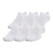Under Armour Strømper 18P Essential No Show Socks Helhvit polyester Me...