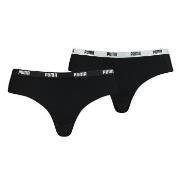 Puma Truser 2P Women Microfiber Brazilian Hang Svart X-Small Dame