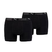 Puma 2P Sport Cotton Boxers Svart bomull Small Herre
