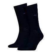 Puma Strømper 2P Classic Socks Mørkblå Str 47/49 Herre
