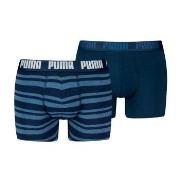 Puma 2P Heritage Stripe Boxer Jeansblå bomull X-Large Herre