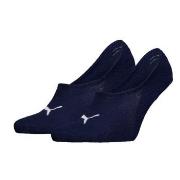 Puma Strømper 2P Unisex Footie High Cut Socks Marine Str 43/46