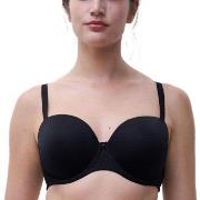 Chantelle BH Comfort Chic Bandeau T-shirt Bra Svart D 85 Dame