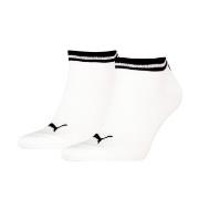 Puma Strømper 2P Heritage Sneaker Socks Hvit Str 35/38