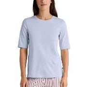 Calida Favourites Sleep Cotton Shirt Short-Sleeve Lysblå bomull Medium...