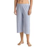 Calida Favourites Sleep Medium-Length Pants Lysblå bomull Large Dame