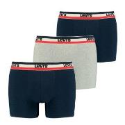 Levis 3P Logo Boxer Brief Mixed bomull Medium Herre