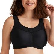 Miss Mary Exhale Comfort T-shirt Sports Bra BH Svart D 80 Dame