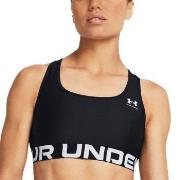 Under Armour BH Mid Branded Sport Bra Svart polyester Large Dame