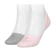 Calvin Klein Strømper 2P Women Low Cut Footie Socks Rosa/Grå Str 39/42...