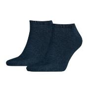 Tommy Hilfiger Strømper 2P Men Sneaker Sock Jeansblå Str 47/49 Herre