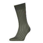 Tommy Hilfiger Strømper Premium Rib Crew Socks Grønn Str 39/40 Herre