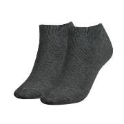 Tommy Hilfiger Strømper 2P Women Sneaker Sock Grå Str 39/42 Dame