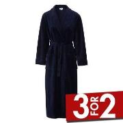 Damella Velour Cosy Robe Marine Medium Dame