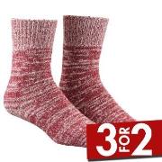 Damella Strømper Wool Soft Socks Rød Str 39/42 Dame