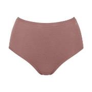 Sloggi Truser 3P GO Daily Cotton High Waist Brief Mørkrosa bomull X-La...