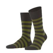 Falke Strømper Sensitive Mappd Line Socks Grønn bomull Str 43/46 Herre