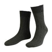 Amanda Christensen Strømper Grade Wide Rib Ankle Socks Gråmelerad Str ...