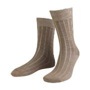 Amanda Christensen Strømper Grade Wide Rib Ankle Socks Brun Str 39/42
