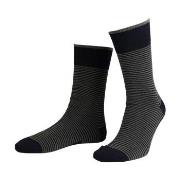 Amanda Christensen Strømper True Stripe Ankle Sock Svart/Grå Str 39/42