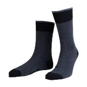 Amanda Christensen Strømper True Stripe Ankle Sock Marine Str 43/46