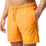 Björn Borg Badebukser Logo Swim Shorts Aprikos polyester Large Herre