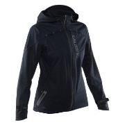 Salming Abisko Rain Jacket Women Svart polyester X-Small Dame
