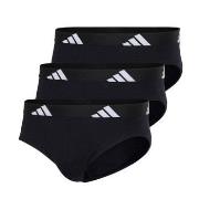 adidas 3P Active Flex Cotton Brief Svart bomull Medium Herre
