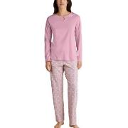 Calida Sweet Dreams Pyjamas Rosa Mønster bomull Large Dame