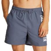 Calvin Klein Badebukser Medium Swim Shorts Intense Power Grå polyester...