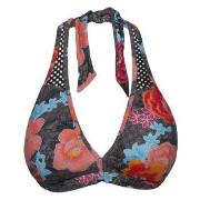 Esprit Peony Beach 2 Padded Halterneck Bikini Brun mønstret C 42 Dame