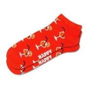 Happy socks Strømper Orange Spritz Low Sock Orange mønster bomull Str ...