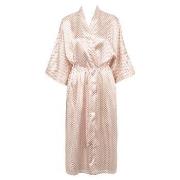 Missya Carla Kimono Lysrosa polyester Large Dame