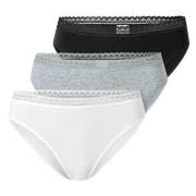 Schiesser Truser 3P Modern Lace Rio Briefs Mixed bomull 40 Dame
