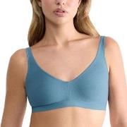 Sloggi BH Ever Ease Soft Bra Blå Large Dame