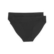 Marc O Polo Elastic Briefs Truser 2P Svart Small Dame
