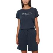 Marc O Polo Lounge Short Pyjama Set Marine bomull Large Dame