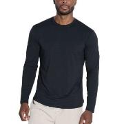 Panos Emporio Bamboo Crew Longsleve Tee Svart Small Herre