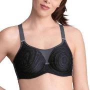 Anita BH Active Underwire Sports Bra Svart/Grå D 90 Dame
