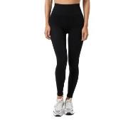 Björn Borg Studio Seamless Ribbed Tights Svart polyamid Small Dame