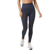 Björn Borg Studio Seamless Ribbed Tights Marine polyamid Large Dame