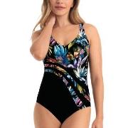 Anita Luella Swimsuit Svart Mønster E 42 Dame