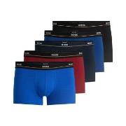 BOSS 10P Essential Trunk Blå/Rød bomull XX-Large Herre